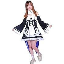 Amazon.co.jp: [YIWASTAR] コスプレ衣装 メイド Re:ゼロから