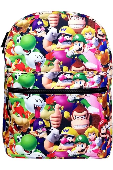 mario bros backpack walmart