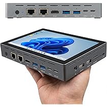 Amazon.co.jp: HigolePC ミニPC ディスプレイ付き【デュアル2.5G LAN