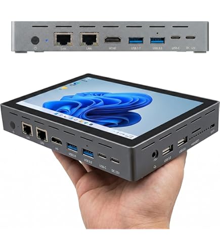 Amazon.co.jp: SZBOXミニPC 小型 スティック 7インチ 2in1タッチ