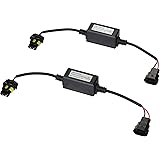 LED ヘッドライト フォグランプ HB3/HB4/H10 デジタル式 ワーニング キャンセラー Hiビームインジケーター不点灯防止 球切れ警告対策 ノイズ軽減 2本set LM-CARCAN-HB3