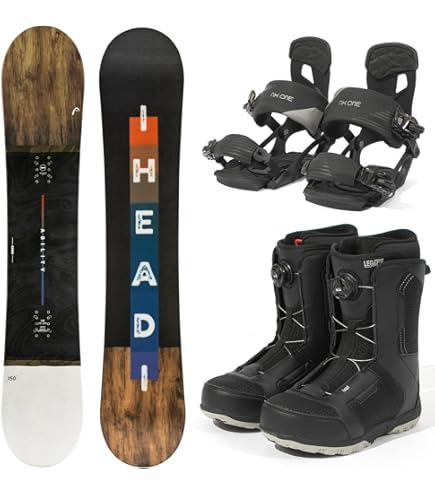 Amazon | HEAD(ヘッド) 24-25 メンズ スノーボード 3点セット 板