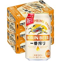Amazon.co.jp: 一番搾り キリン ビール 350ml 72本 生ビール 3ケース