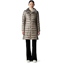 極美品/L✨艶やか꧁ヘルノ꧂ノーカラー　ライトダウンコート 40 ICONICO セール 半額以下】ヘルノ ダウン レディース ウルトラライト