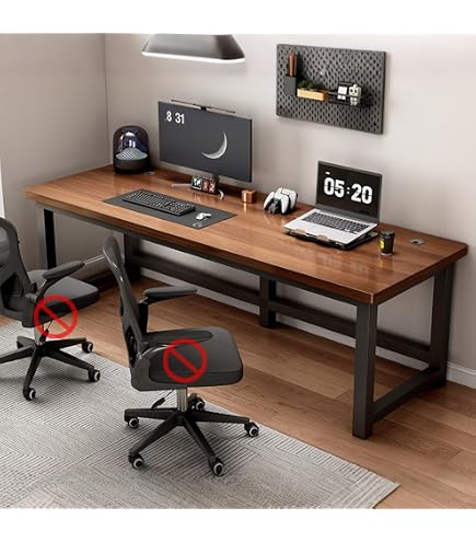 Amazon | 2人用ゲーミングデスク 200-240cm ダブルワークステーション