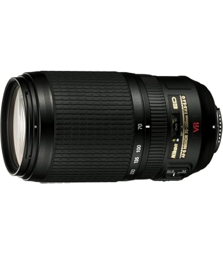 Nikon AF-S 55-300mm f4.5-5.6G DX ED VR, Black : Amazon.com
