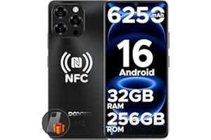 【Android 16 SIMフリー スマホ 初登場】DOOGEE Note58 Pro Android 16 スマホ 90Hz 6.7 インチ HD+大画面 スマートフォン 32GB+256GB 2TB拡張 simフリー スマホ 本体 16MP A