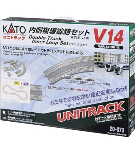 Amazon | カトー(KATO) KATO Nゲージ V16 外側複線線路セット R480/447  