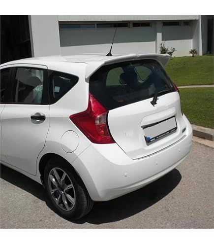 Nissan Note リアスポイラー ホワイト Amazon | ニッサン ノート E12 Nissan Note E12系 適用リアウイング