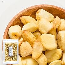 Amazon | 釜揚げサクサクにんにく 300g チャック付き袋 お徳用 | 千成