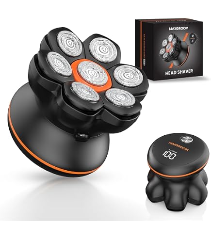 Amazon | スキンヘッド用シェーバー スキンヘッド メンズ 126枚刃 電動