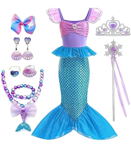 Amazon.co.jp: 【コスプレ】 人魚姫 アリエル風 ウィッグ