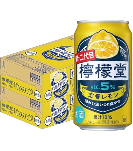 Amazon.co.jp: 檸檬堂 定番レモン 500ml×2ケース/48本 ホームラン
