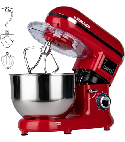 キッチンエイド スタンドミキサー 5QT 卓上ミキサー 厨房機器 業務用 Amazon | スタンドミキサー 業務用ミキサー 5.5L大容量 99分タイマー