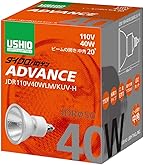 Amazon | ウシオ ハロゲンランプ【10個セット】 110V 40W 中角
