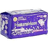ナチュラムーン 生理用ナプキン 多い日の夜用(羽つき) 10個入