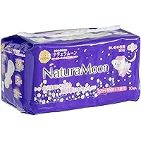 ナチュラムーン 生理用ナプキン　オーガニック24個入り24個セット 楽天市場】生理用ナプキン 羽なし 昼用 ナチュラムーン 24個入×6袋