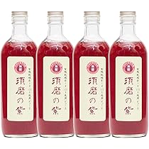 Amazon.co.jp: 【無糖タイプ 赤紫蘇ジュース 須磨の紫 500ml x 4
