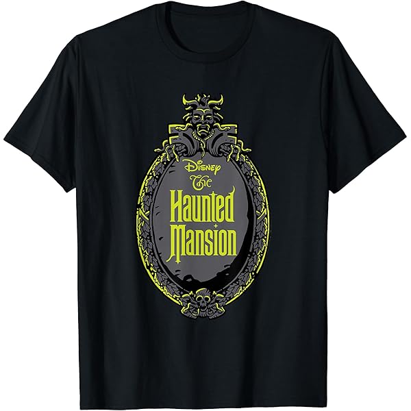 Amazon | ディズニー ホーンテッドマンション実写版 公式ロゴ Tシャツ