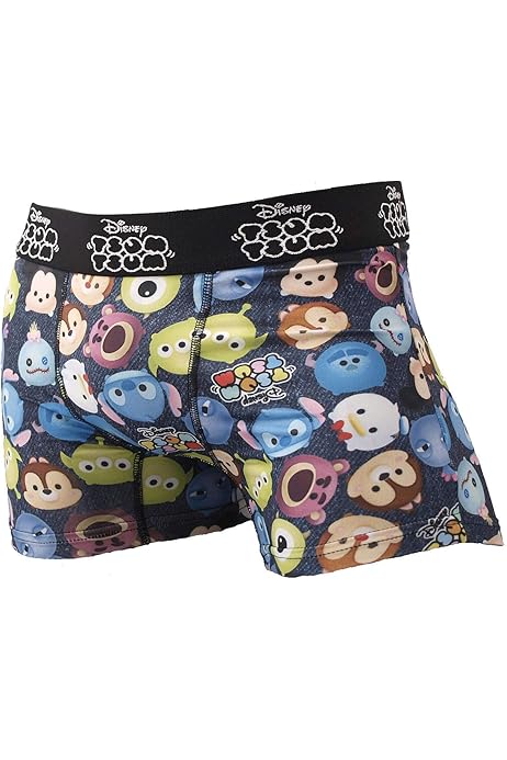 Amazon ボクサーパンツ メンズ ディズニー Disney ポリエステル 19aw 総柄 ツムツム M マルチカラー ボクサー 通販