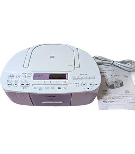 Amazon.co.jp: TOSHIBA CDラジオカセットレコーダー CUTEBEAT シルバー