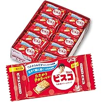 Amazon.co.jp: 江崎グリコ ビスコ ミニパック 4種100枚（5枚入×20個