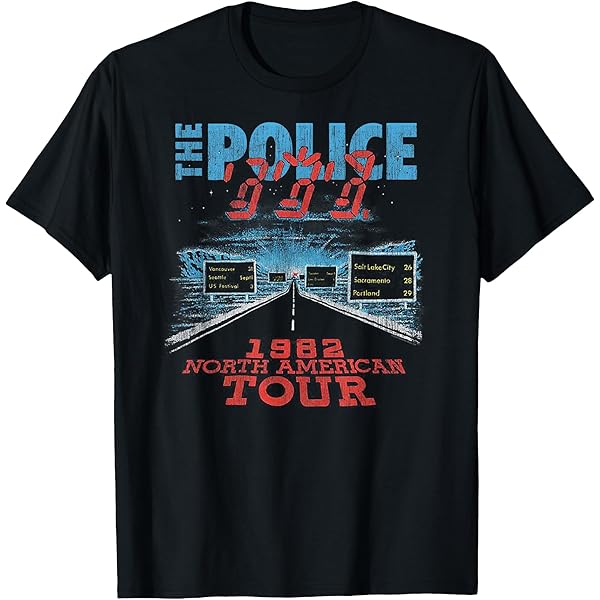 Amazon | Official The Police Rock Music Band Ghost In The Machine