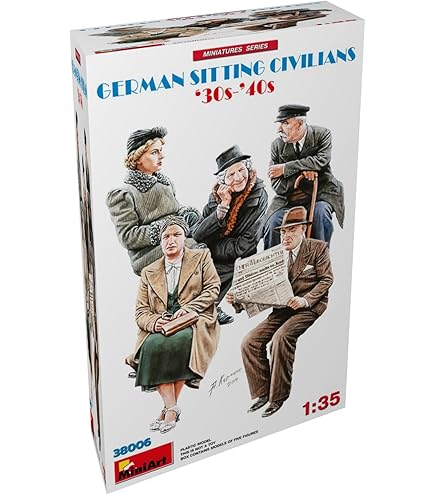 Amazon | ミニアート 1/35 トラム乗務員・乗客5体入 MA38007