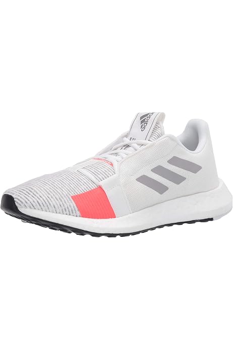 SenseBOOST GO Running Shoe, White/Grey 