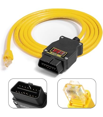 Amazon.co.jp: enet ケーブル bmw obd bmw obd2 からイーサネット g