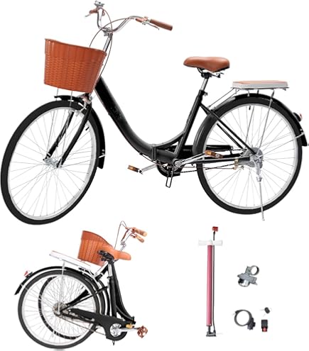 Amazon | marukin(マルキン) 自転車 26型 プチベル 軽量アルミフレーム