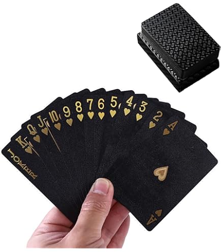 Amazon.co.jp: 54 枚の透明 Pvc 防水トランプ - 小さなポーカー