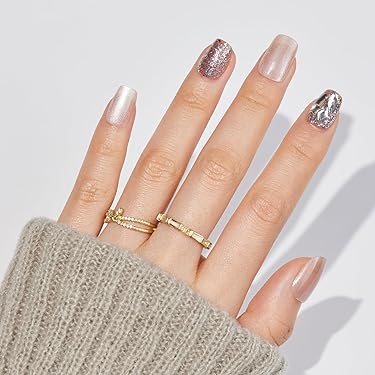 ハンドメイド プレスオンネイル カラフル すぐに発送可能 | オンブレ プレスオンネイル | カラフル プレスオン