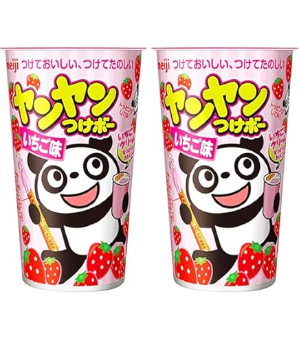 Amazon.co.jp: 明治 ヤンヤンつけボーいちご味 48g : 食品・飲料・お酒