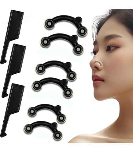 Amazon.co.jp: 3D鼻プチ 鼻クリップ ノーズクリップ 柔軟性高く 鼻高く