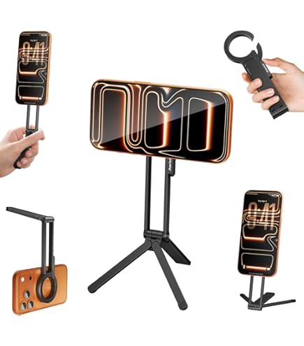 ULANZI MA38 Magnetisch Telefoon Statief Aluminium, Karabijnhaak Vormige