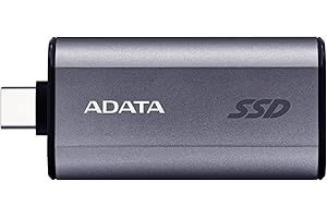 Data SC750-1000G-CCBK-I External SSD 1000GB SC750 USB Type-C Max Read Speed 1050 MB/s High Speed USB 3.2 Gen2 Cableless Transfer