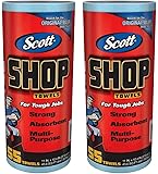 SCOTT Shop Towels ブルーロール 55枚2ロール組