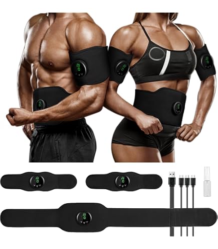 MarCoolTrip MZ Stimolatore ABS, macchina addominale, tonificazione addominale, tonificante muscolare, attrezzatura per allenamento fitness, attrezzatura per allenamento addominali per la casa MZ-7 MarCoolTrip MZ Stimolatore ABS, macchina addominale, tonificazione addominale, tonificante muscolare, attrezzatura per allenamento fitness, attrezzatura per allenamento addominali per la casa MZ-7