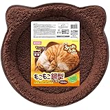 マルカン もこもこ鍋型ベッドブラウン