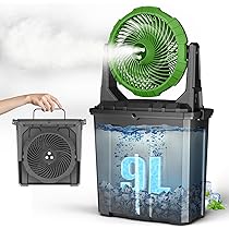 クレコト様　　 ポータブル　ミストファン 9L 充電式 クレコト様 ポータブル ミストファン 9L 充電式 - メルカリ