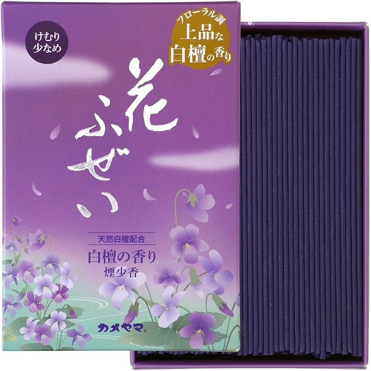 千年樹香ー神木の力を紫煙に乗せて Amazon.co.jp: カメヤマ 花ふぜい 桜 煙少香 徳用大型 約220g 約500本
