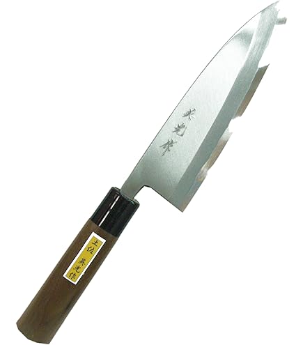 美品 淑晴作 土佐 青鋼 出刃包丁 刃体17cm 出刃包丁