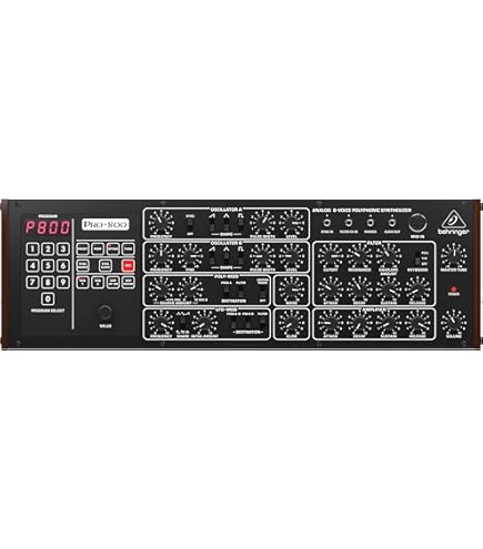 Amazon.co.jp: Behringer Pro-800 8音声ポリフォニックアナログ