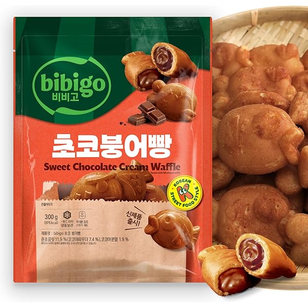 Amazon | bibigo プンオパン あんこ1袋300g たい焼き 鯛焼き