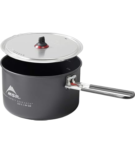 Amazon | MSR アウトドア クックウェア チタン2ポットセット (チタン製