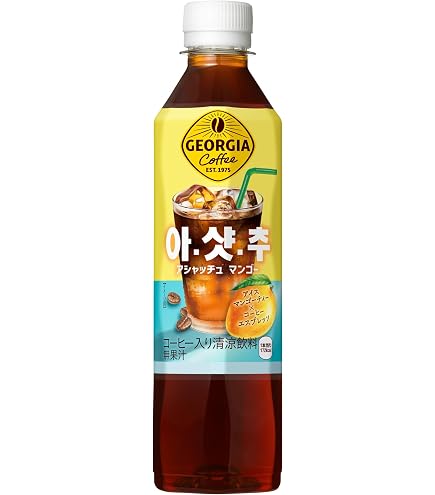 Amazon.co.jp: ジョージア アシャッチュ ピーチ 410ml PET ×24本