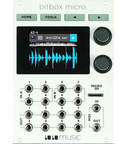 Amazon | 1010MUSIC Bitbox MK2 Black Edition | サンプラー | 楽器