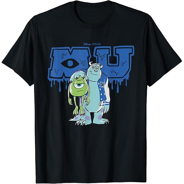 Amazon | DISNEY モンスターズ・インク プリント 152100019 Tシャツ