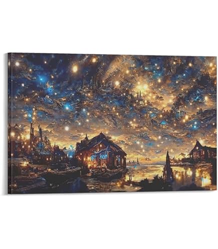 ゴッホの『星降る夜、アルル』のアートワーク ゴッホ「星降る夜」（オルセー美術館展その4） | 足立区綾瀬